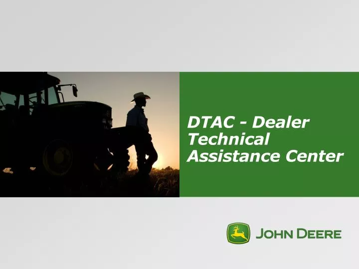 dtac dealer technical assistance center