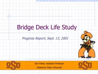 Bridge Deck Life Study