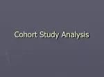 Understanding Cohort Study Analysis: Measures of Exposure and Outcome Relationships - slide 1