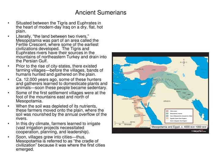 ancient sumerians