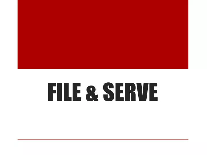 file serve