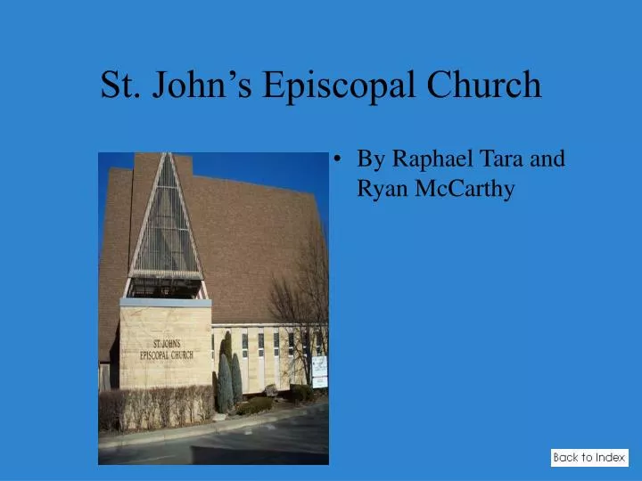 st john s episcopal church
