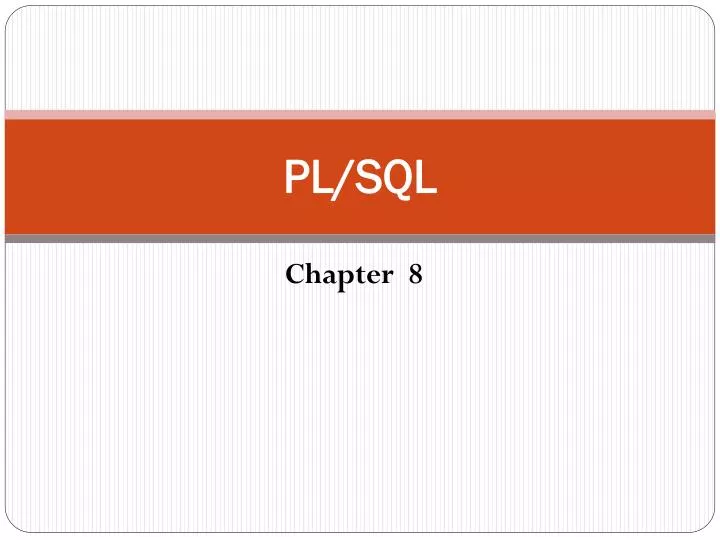 Oracle - Program with PL/SQL - Lession 08