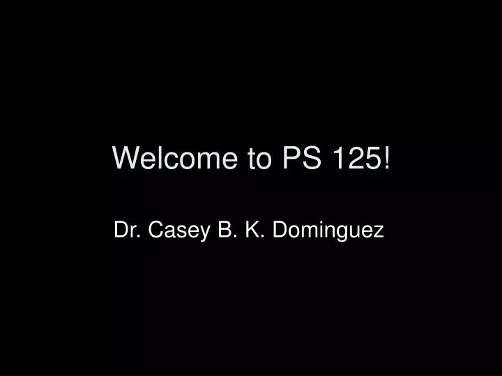 welcome to ps 125