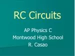 RC Circuits - slide 1