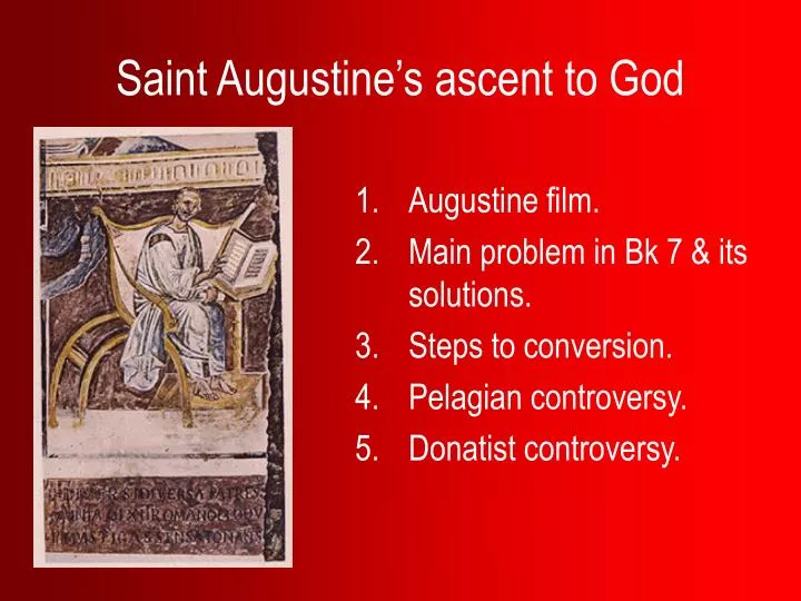 saint augustine s ascent to god
