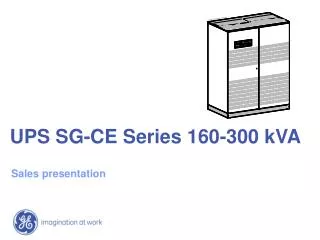 UPS SG-CE Series 160-300 kVA