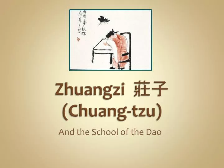 zhuangzi chuang tzu
