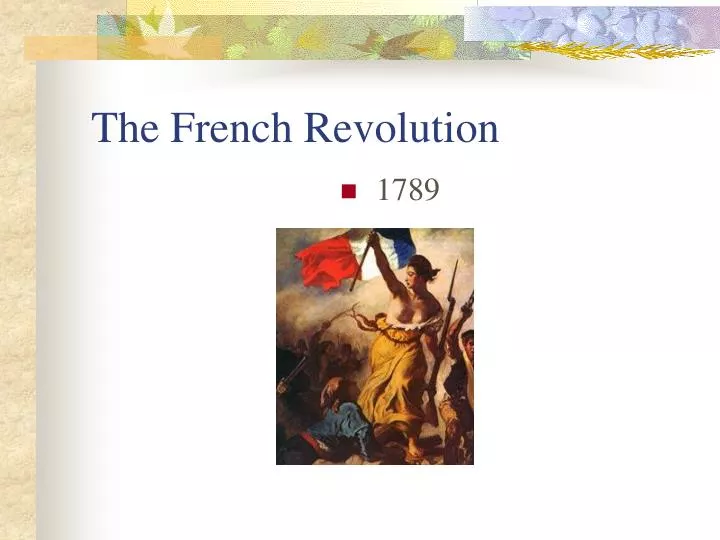 the french revolution