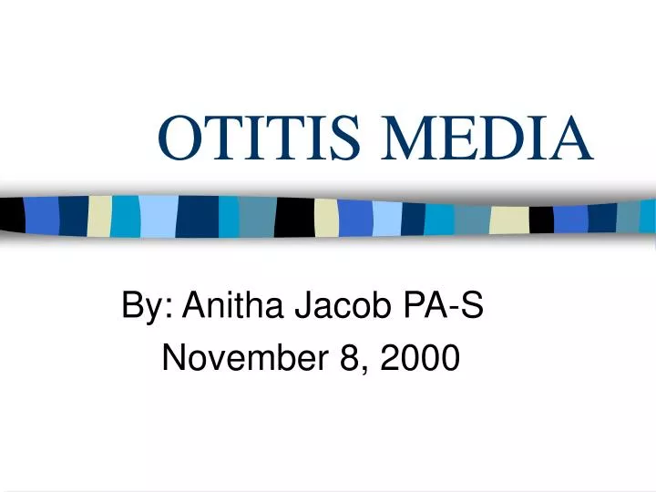 otitis media