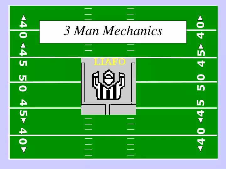 3 man mechanics