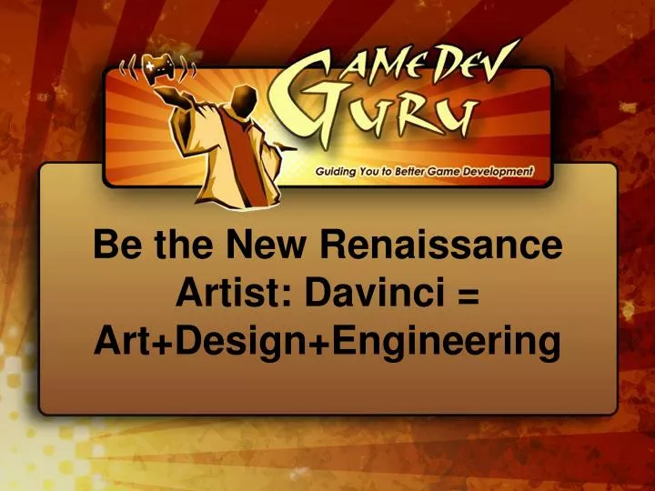 be the new renaissance artist davinci art design engineering