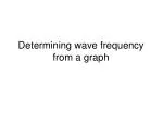 Understanding Wave Frequency Calculation from Graphs - slide 1