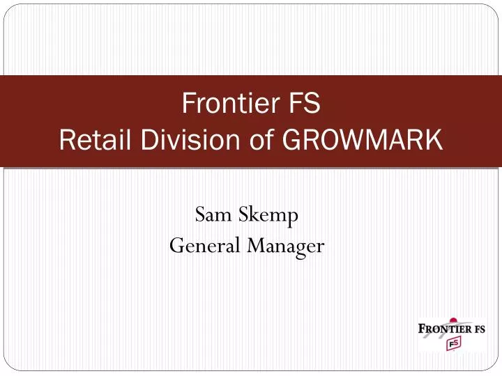 frontier fs retail division of growmark