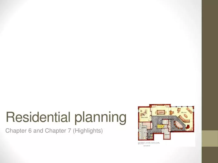 residential planning