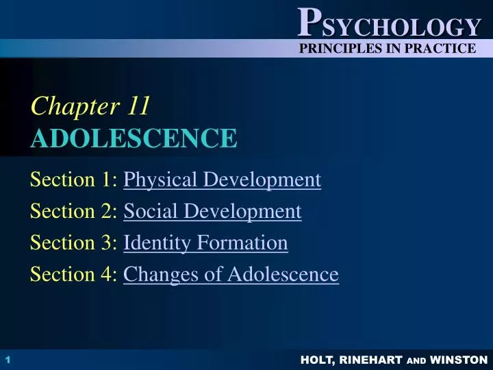 Ppt Chapter 11 Adolescence Powerpoint Presentation Free Download Id6599896 