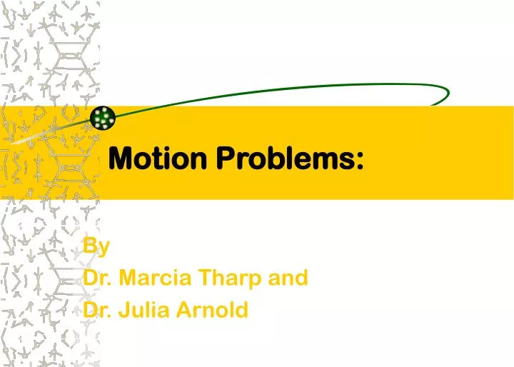 motion problems