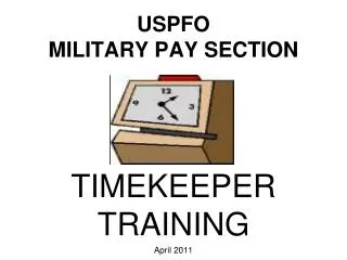 USPFO MILITARY PAY SECTION