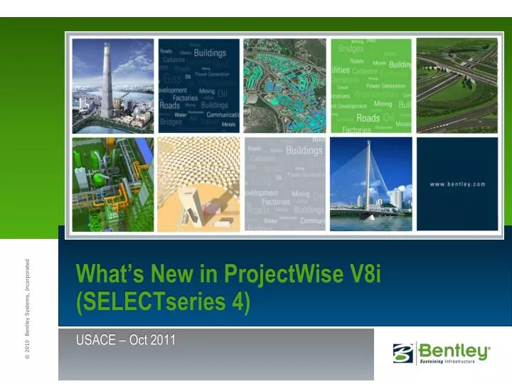 what s new in projectwise v8i selectseries 4
