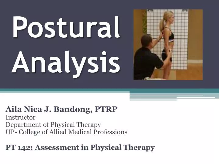 postural analysis