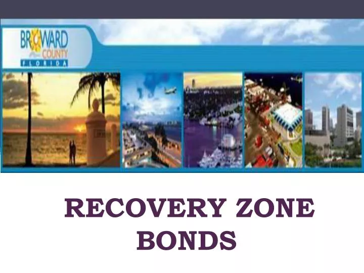 recovery zone bonds