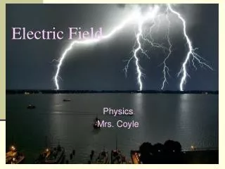 Electric Field