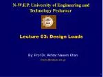 Lecture 03: Design Loads - slide 1