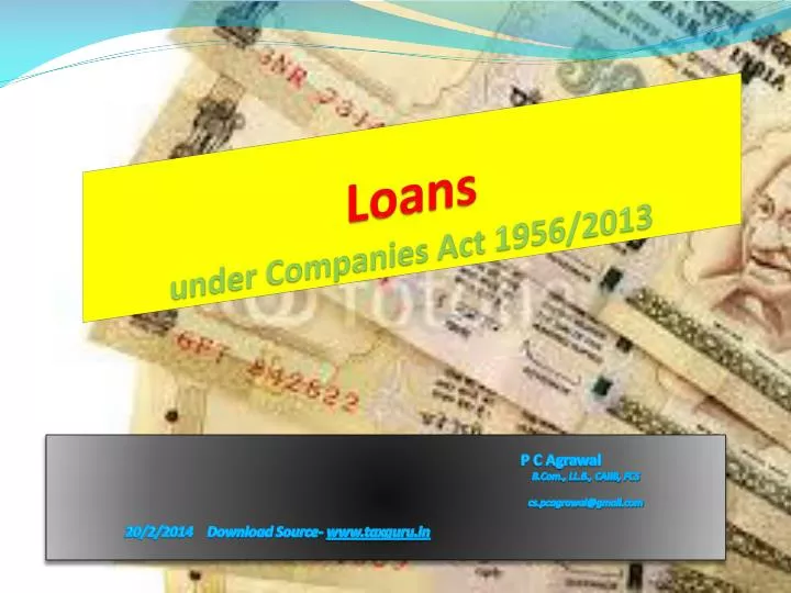 loans under companies act 1956 2013