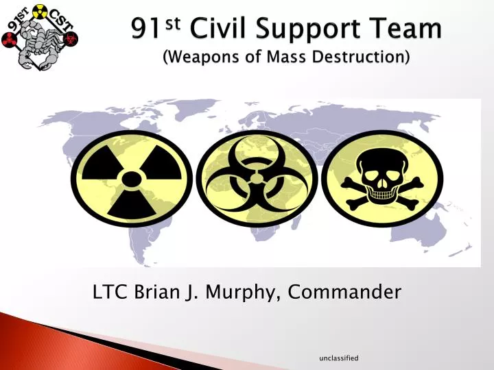 91 st civil support team weapons of mass destruction