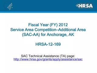 SAC Technical Assistance (TA) page: hrsa/grants/apply/assistance/sac