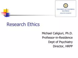 Research Ethics