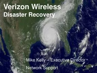 Verizon Wireless Disaster Recovery