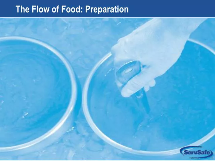 the flow of food preparation