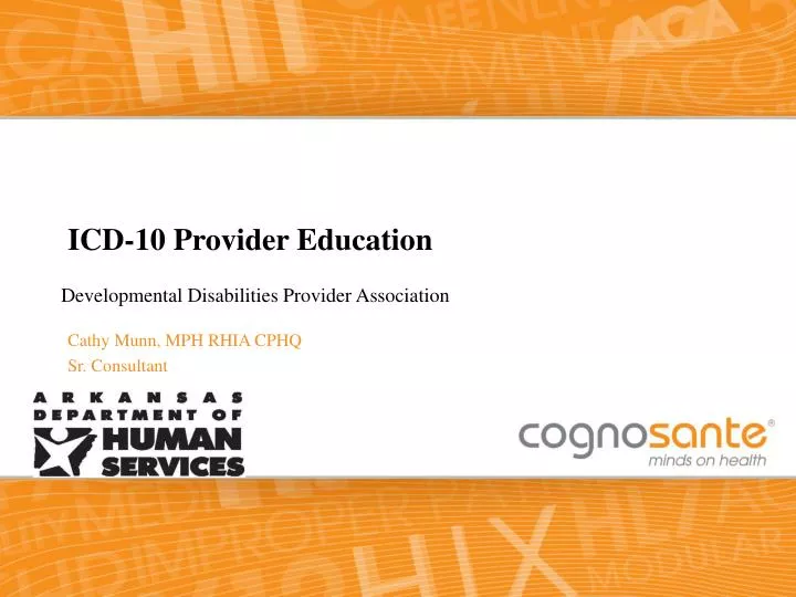 icd 10 provider education
