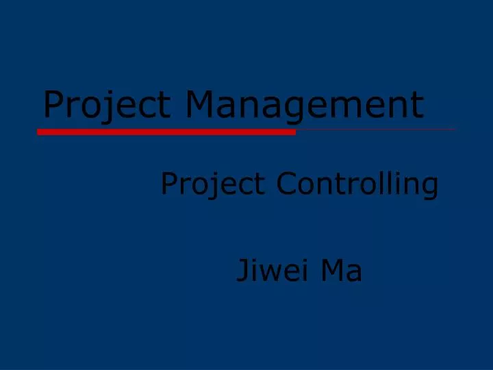 project management