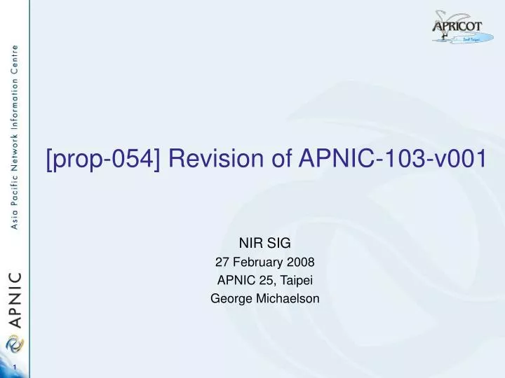 prop 054 revision of apnic 103 v001