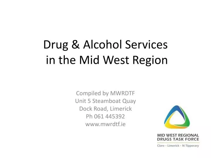 drug alcohol services in the mid west region