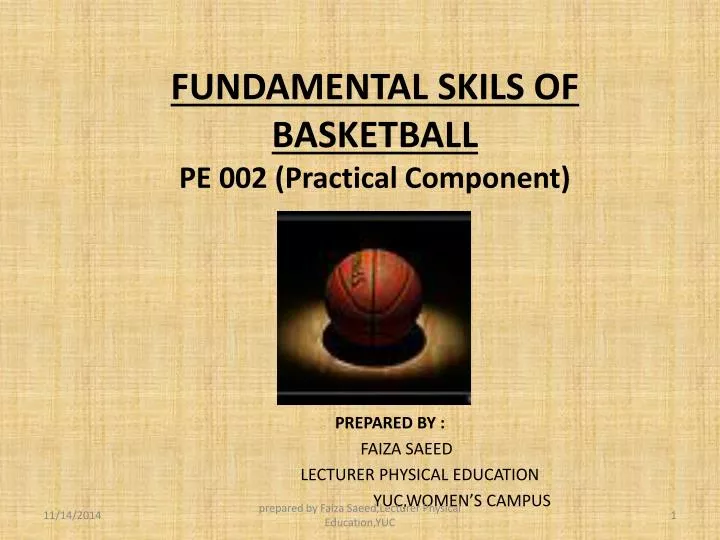 fundamental skils of basketball pe 002 practical component