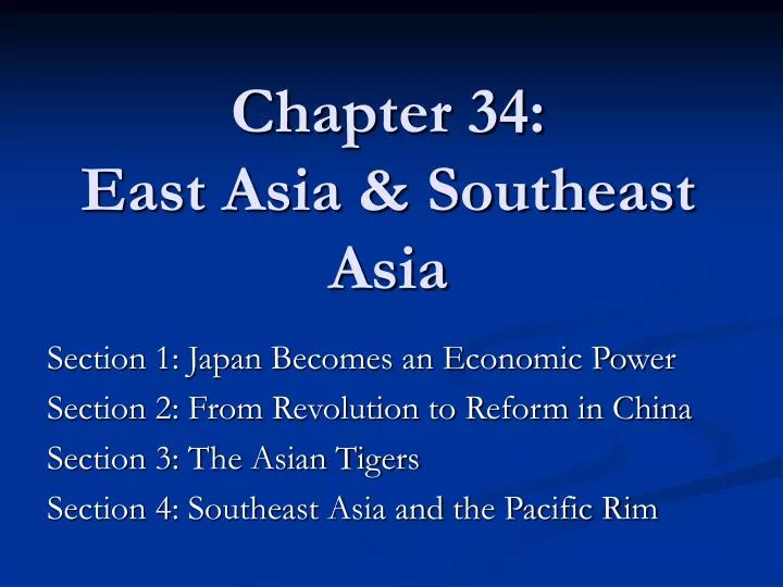 chapter 34 east asia southeast asia