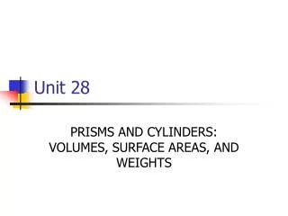 Unit 28