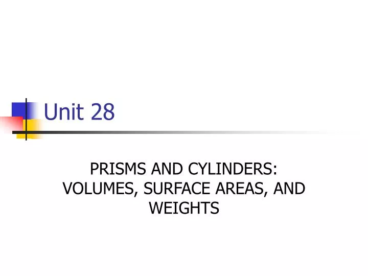 unit 28