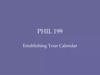 PHIL 199