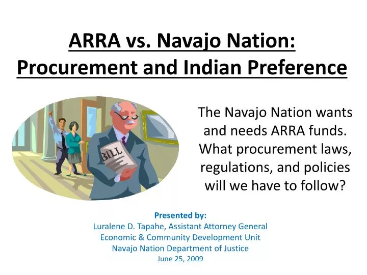 arra vs navajo nation procurement and indian preference