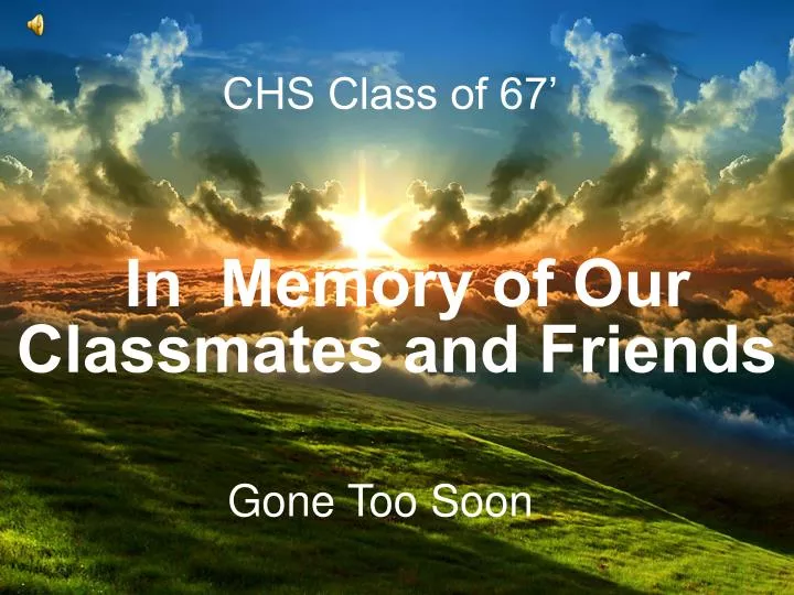 chs class of 67