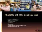 Reading in the Digital Age - slide 1
