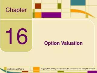 Option Valuation