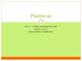 Psalms 91