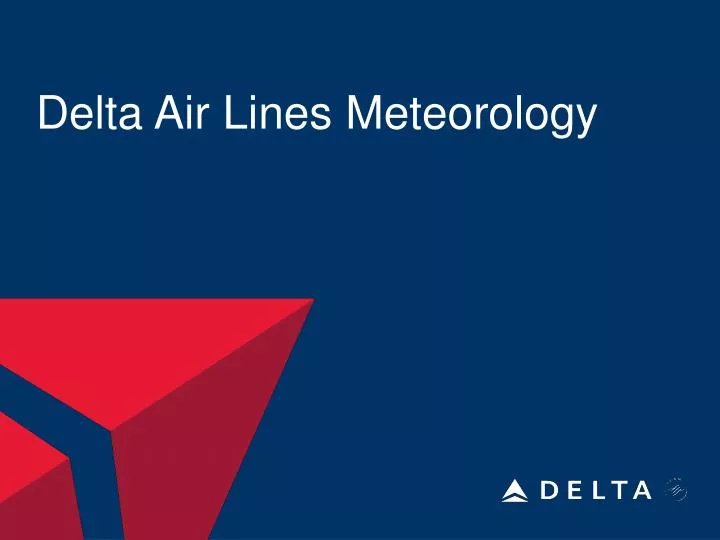 delta air lines meteorology