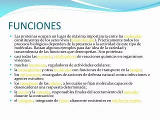 funciones