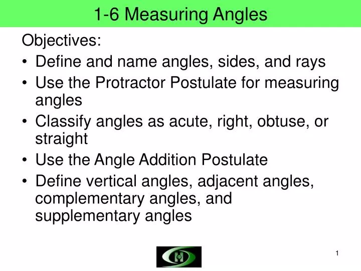 1 6 measuring angles